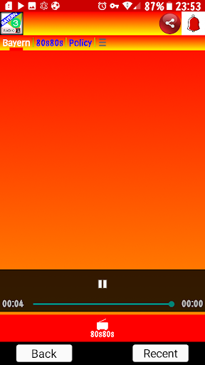 Android application BAYERN 3 BR Radio screenshort