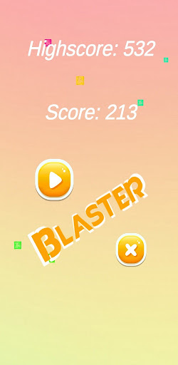 Android application Blaster screenshort