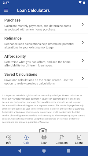 Mortgage Express by JMG Screen 3