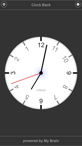 Clock Back Screen 3