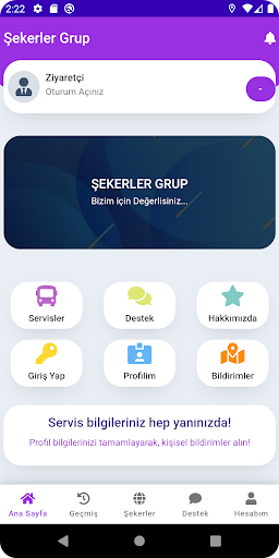 Android application Şekerler screenshort