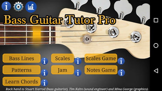 Bass Guitar Tutor Pro 163 Apk 1