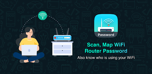 Scan, Map WiFi Router Password
