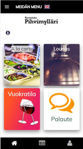 Android application Pihvimyllari screenshort