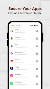 App Lock : Lock Apps, Password
