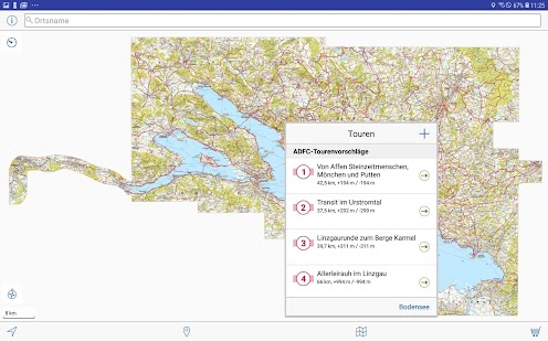 ADFC Karten - Fahrrad Touren, GPS & Routenplanung Screenshot