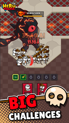 Hero Village – Idle RPG - Casual - games