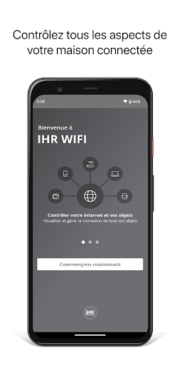 Android application IHR WIFI screenshort