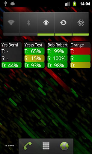 Handy Tarif Status Screen 2