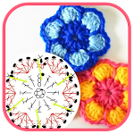 Cover Image of Скачать Crochet Flower Pattern Ideas  APK