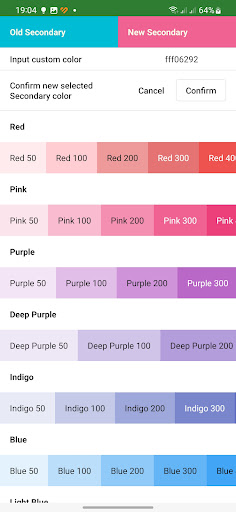 Compose Theme Builder Screen 3