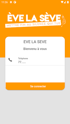 Android application Eve La Sève screenshort