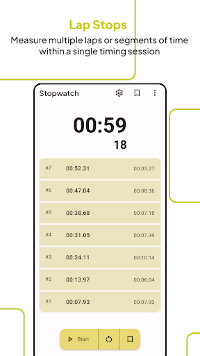 Stopwatch Screen 2