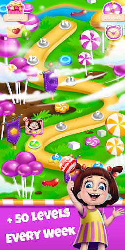 Sweet Frenzy: Match 3 Screen 2