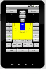 Basketball Scorebook & Charts