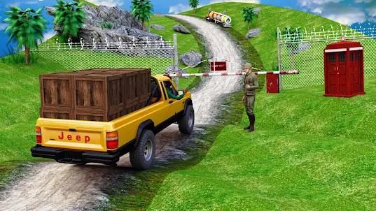 Hill Racing Games: SUV Jeep
