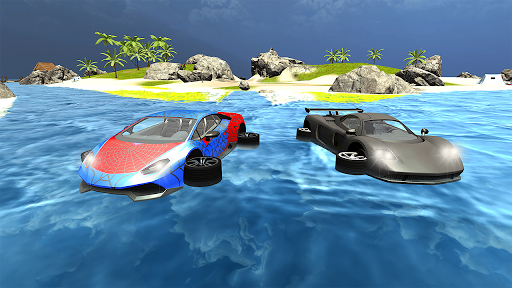 Incredible Water Surfing Hero 3D: Car Racing Game 1.3 screenshots 3