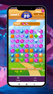 Jewels Jungle: Match Puzzle