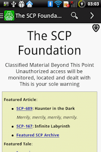 The SCP Foundation DB donate - Apps on Google Play