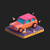Stair Jumping Car - Hardest icon