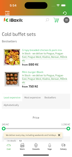 Android application iBoxik screenshort