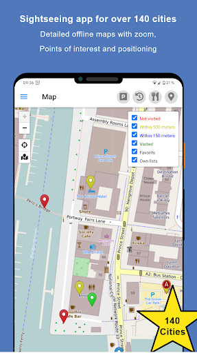 Android application Sightseeing Bristol screenshort