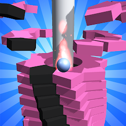 Helix Stack Jump: разбить мяч Mod Apk