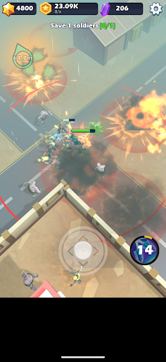 Zombies Tank - Screenshot 2