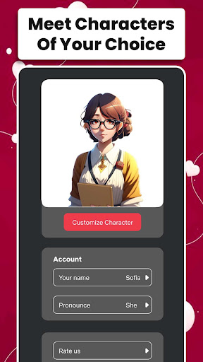 AI Chat - Virtual Girlfriend Screenshot 3 - AppWisp.com