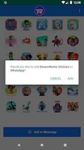 Screenshot 23 DreamWorks TV Sticker Pack android