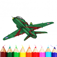 Книжка-раскраска для самолетов