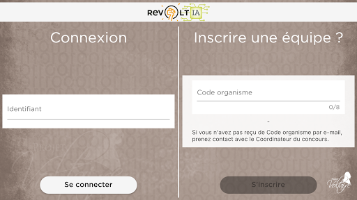 Android application Revolt-IA Projet Voltaire screenshort