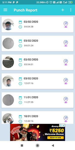 Attendance Screen 2