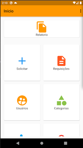Requisições AgroServ Screen 3