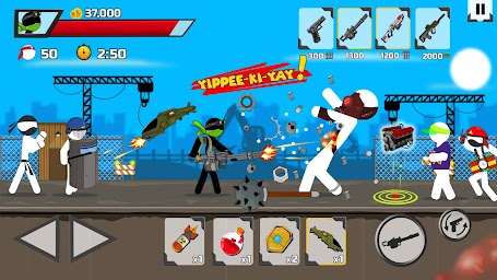 Stickman maverick : bad boys killer