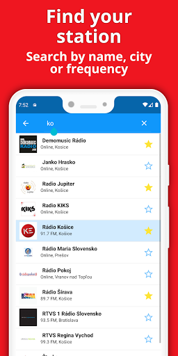 SK Radio FM : Online radio Screen 3