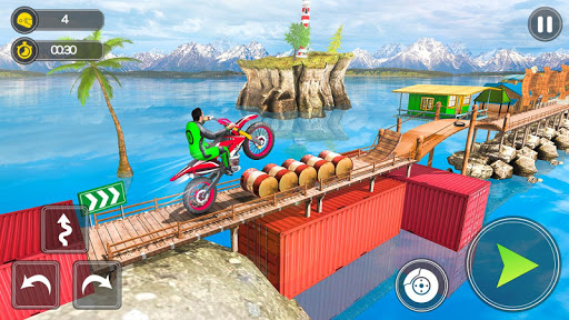Mega Ramp Bike Stunt Games - Stunt Bike Racing 3D  screenshots 1
