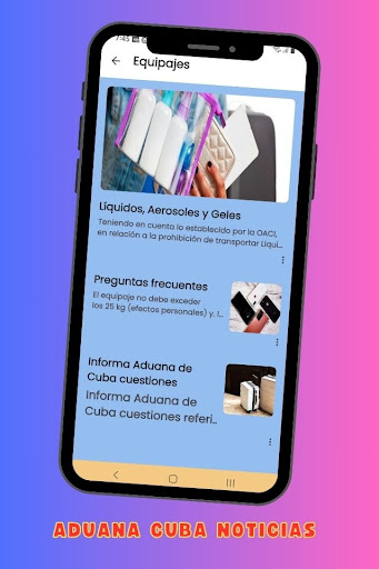 Aduana Cuba Noticias Screen 2