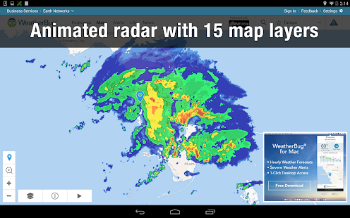 Weather Widget by WeatherBug: Alerts & Forecast Screenshot