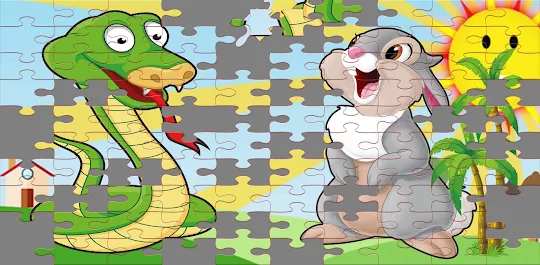 Puzzle Cartoon Animal