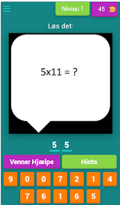 Dansk Matematik Quiz 9.3.6 APK + Mod (Unlimited money) إلى عن على ذكري المظهر