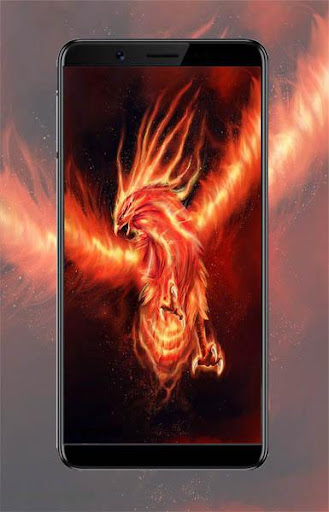 Android application Phoenix Fire Wallpapers screenshort