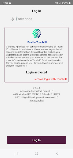 App screenshot