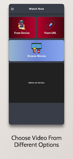 Movie Player Watch Offline Screen 2