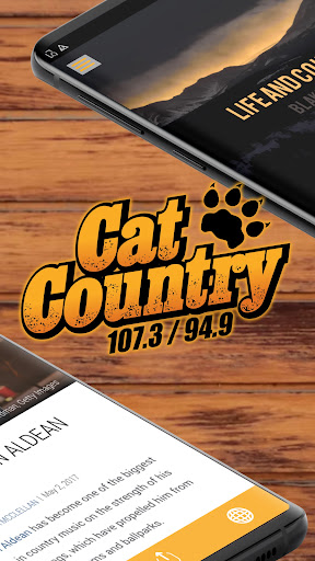 Cat Country 107.3 and 94.9 Screen 2
