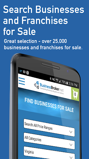 Android application Buy A Business screenshort