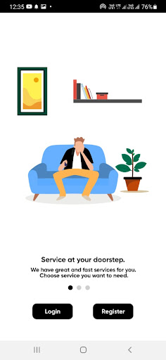 Android application Gigo Fix-Home Service & Beauty screenshort