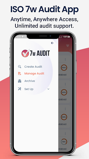 Android application Nifty 7 Waste Audit screenshort