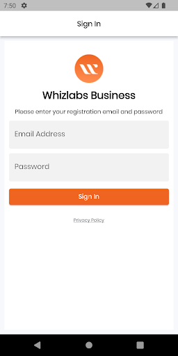 Whizlabs Business Screen 2