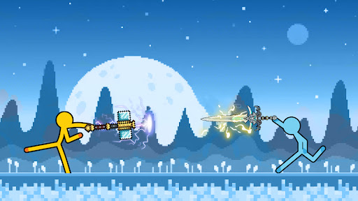 Android application Stick man: Fighting Craft Game screenshort